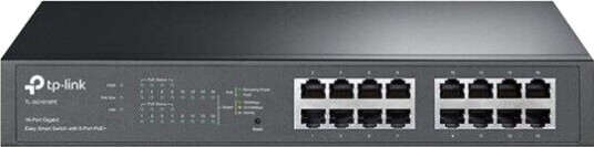 TP-Link TL-SG1016PE 16-Port Gigabit Easy Smart Switch with 8-Port PoE+ (6935364098865)