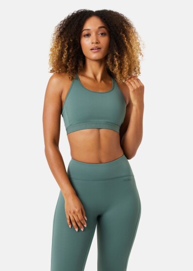 Björn Borg Borg Low Support Sports Bra Balsam Green L Sport Bh