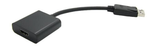VALUE Cableadapter. DP-HDMI. M/F. Black. 15cm Factory Sealed VALUE Cableadapter. DP-HDMI. M/F. Black. 15cm Factory Sealed