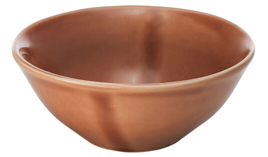 Heirol x Nosse Smooth skål Ø 12 cm Terracotta