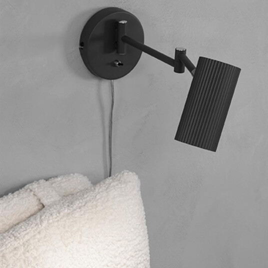 Markslöjd Marksløjd Costilla vegglampe flex - Mørk grå 1716002-01-0 1716001-02-0
