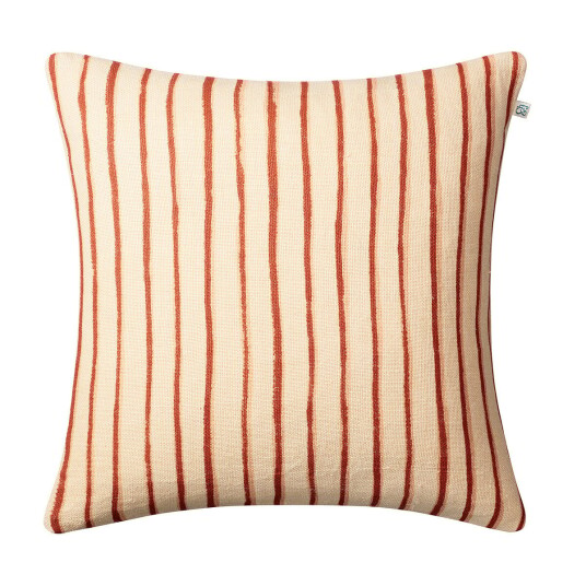 Chhatwal & Jonsson Jaipur Stripe putetrekk 50x50 cm Beige-oransje-rose Chhatwal & Jonsson Jaipur Stripe putetrekk 50x50 cm Beige-oransje-rose