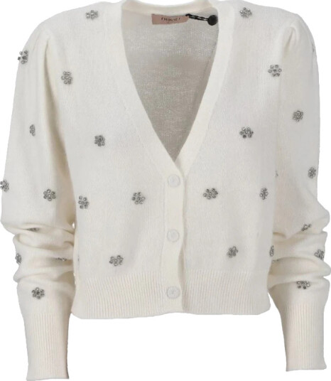 Twinset Dame Strikkevarer Hvit M,