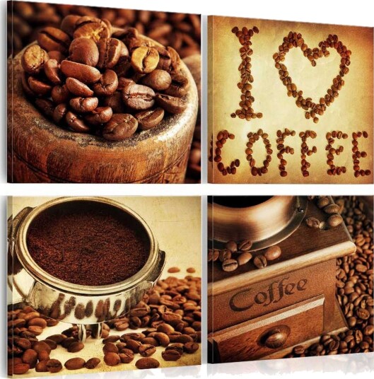 Bilde Coffee Pleasant Moments 60x60 Artgeist sp. z o. o.