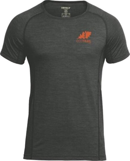 Devold Running T Shirt Ecotrail Herre Anthracite L