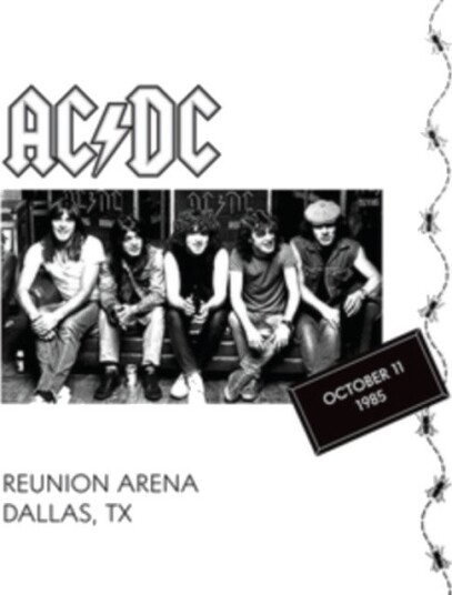 Ac Reunion Arena Dallas Tx October 11 1985 Uk Vinyl