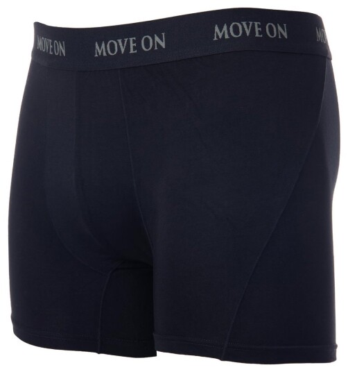 MoveOn  Bamboo Boxer Mens Sort Sort M