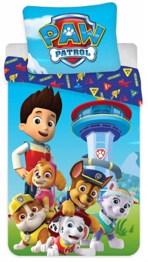 Licens Paw Patrol Sengetøy Juniorsengesett 100x140 cm 2 i 1 100% bomull Licens Paw Patrol Sengetøy Juniorsengesett 100x140 cm 2 i 1 100% bomull