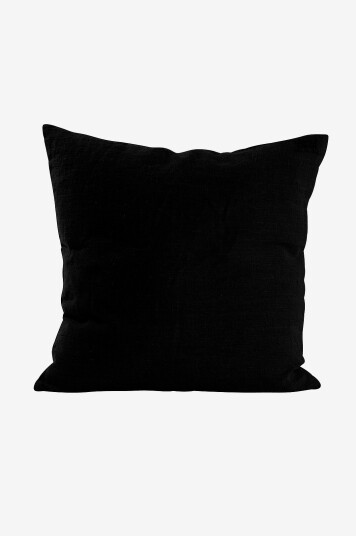 Lovely Linen Putetrekk Lovely i vasket lin Svart Lovely Linen Putetrekk Lovely i vasket lin Svart