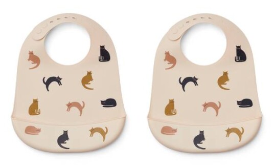 Liewood Tilda Silikonsmekke 2pk Katter