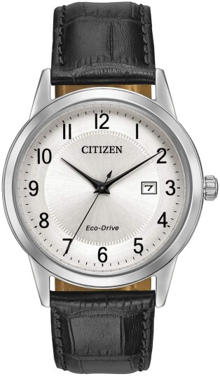 Citizen Herreklokke AW1231 07A Dress Hvit/Lær Ø43 mm Citizen Herreklokke AW1231 07A Dress Hvit/Lær Ø43 mm