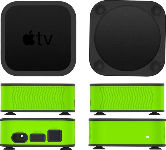 Trolsk Silikondeksel 360 (Apple TV 4K (2021)) Grønn
