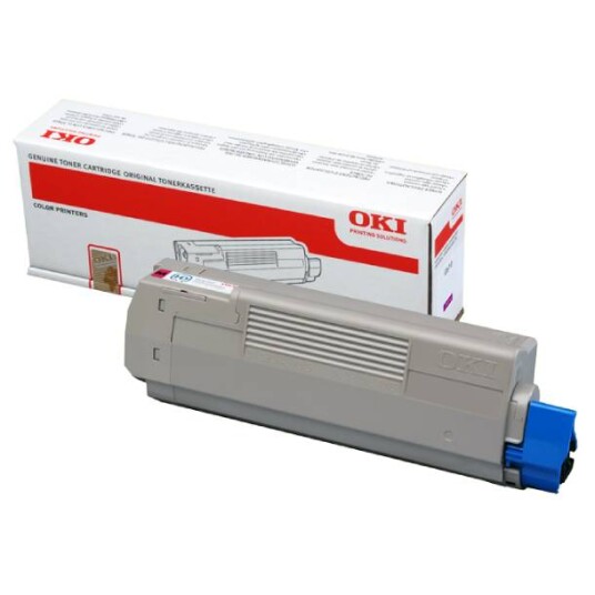 OKI C 612 M lasertoner - 46507506 Original - Magenta 6000 sider OKI C 612 M lasertoner - 46507506 Original - Magenta 6000 sider