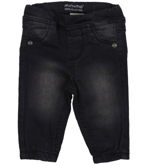 Minymo Grey Black Jeans Stretch Loose Fit NOOS 68 Minymo Grey Black Jeans Stretch Loose Fit NOOS 68