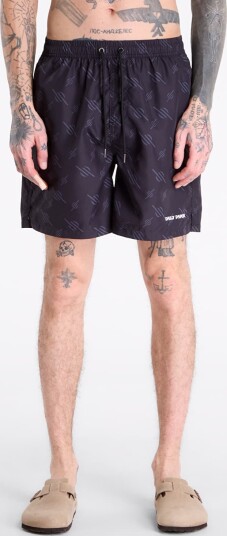 Daily Paper Irregular Monogram Swimshorts Black S Daily Paper Irregular Monogram Swimshorts Black S