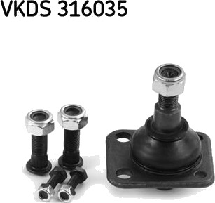 Bærekule SKF VKDS 316035