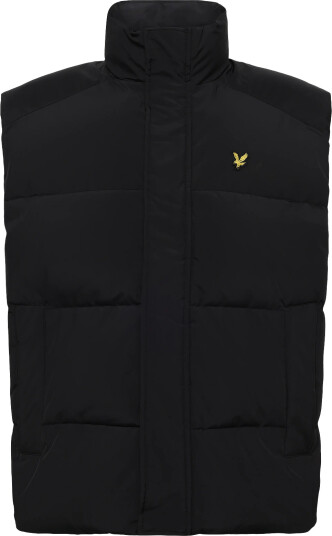 Lyle & Scott Funnel Neck Puffer Gilet Black M