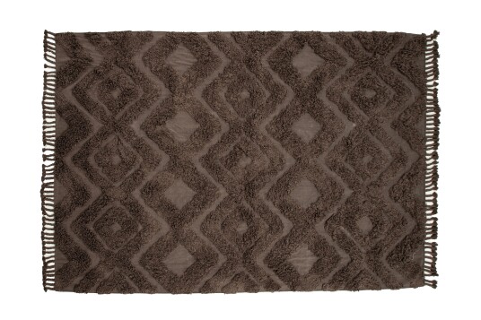 Venture Home Design Hilma bomuldstæppe Brun 300 x 200 cm 1715541-01-52 1715541-01-715 Venture Home Design Hilma bomuldstæppe Brun 300 x 200 cm 1715541-01-52 1715541-01-715