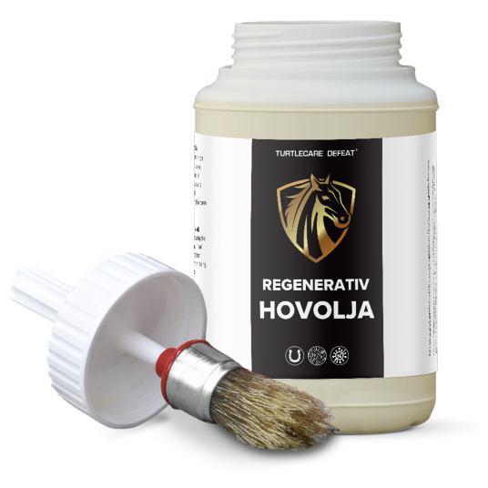 Turtlecare Defeat Hoof Regenerating Oil Med Børste 450Ml Turtlecare Defeat Hoof Regenerating Oil Med Børste 450Ml