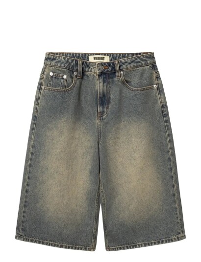 Woodbird Wbshan Aged Shorts Blue 30