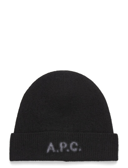 A.P.C. Bonnet Harry Black S/M A.P.C. Bonnet Harry Black S/M