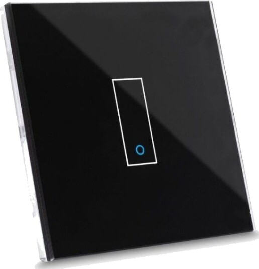 iotty Smart Switch Frontpanel for enkel strømbryter - Svart iotty Smart Switch Frontpanel for enkel strømbryter - Svart