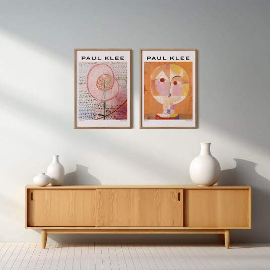 Plakat Paul Klee Blossoming & Senecio / Sett av 2