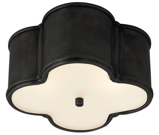 Basil plafond Gun Metal S