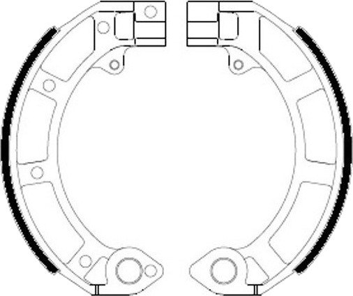 Bremsesko sett FERODO FSB874A