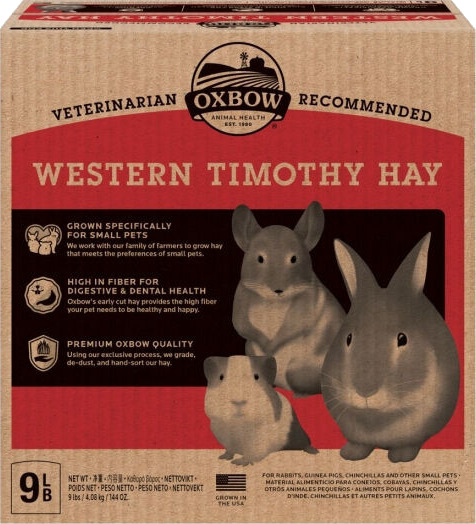 Oxbow Western Timothy Hay (4.08 kg) Oxbow Western Timothy Hay (4.08 kg)