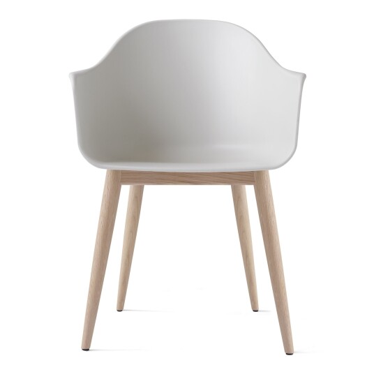 Audo Copenhagen Harbour Chair Wood Base Light Grey/Natural Oak