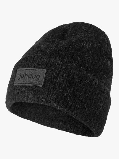 Johaug Softie Wool Rib Beanie Sort ONE SIZE Johaug Softie Wool Rib Beanie Sort ONE SIZE