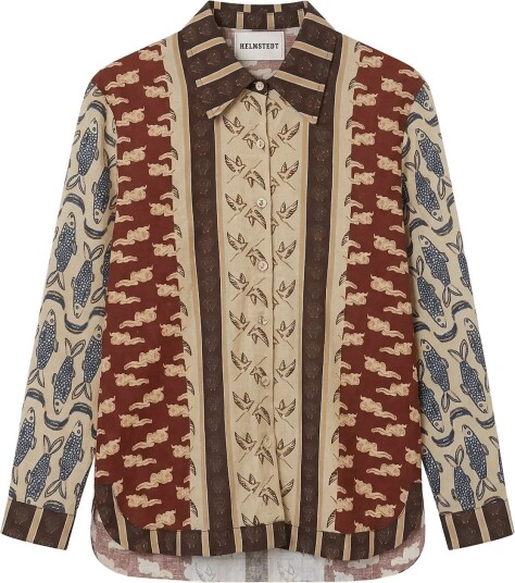 Helmstedt Karla Shirt Brown M Helmstedt Karla Shirt Brown M