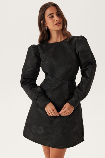 Bubbleroom Brocade Dress Black 36 Bubbleroom Brocade Dress Black 36