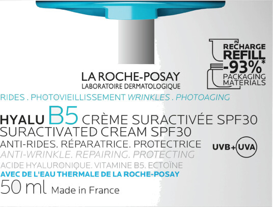 La Roche-Posay Hyalu B5 SPF30 Ansiktskrem Refill 50 ml
