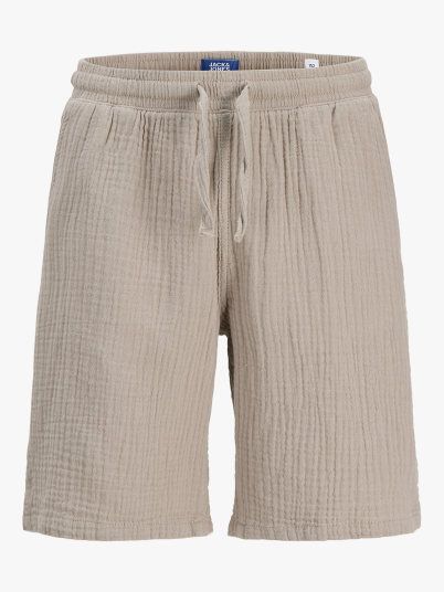 Jack and Jones Junior Jaiden Patras Jogger Short Junior Beige 128