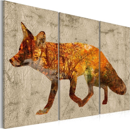 Bilde Fox In The Wood 60x40 Artgeist sp. z o. o.