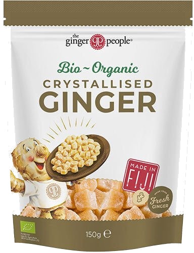 The Ginger People kandisert ingefær Ø   150 gr