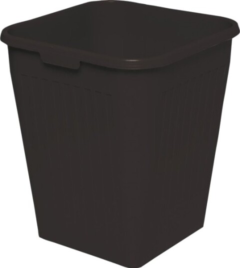 Papirkurv Bantex Sort Pp 25 L