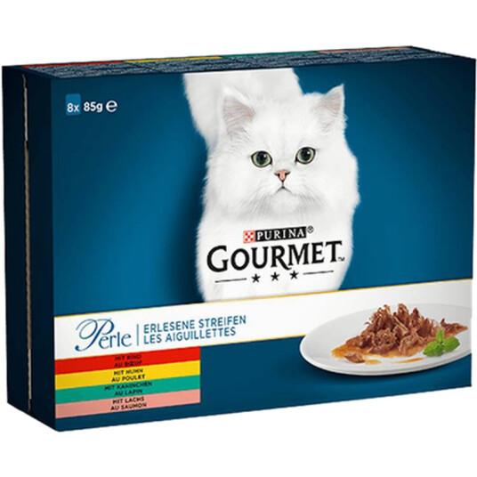 Purina Gourmet Gold Minifileter i saus med Kylling 85 g x 8 stk. - Kattemat