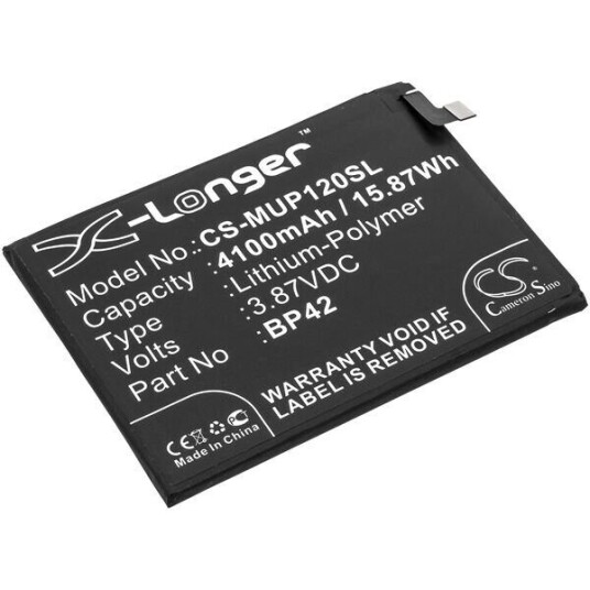 Xiaomi Mi 11 Lite 5G batteri (4100 mAh 3.85 V, Sort)