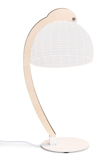 POPP OKI Bordlampe 3D Tre