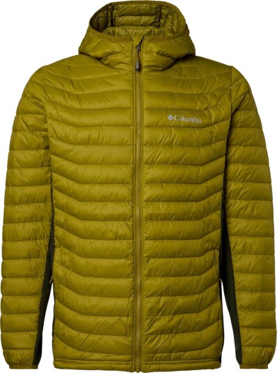 Columbia Powder Pass Hybrid Hooded Jakke Herre Grønn XL