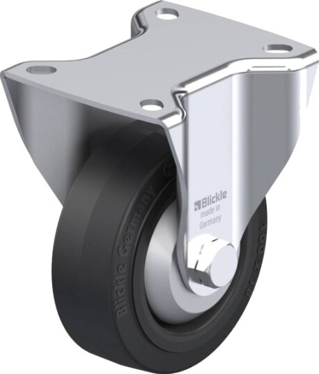 Blickle 749207 Bk-Poev 100R-1-Fa Fast Hjul 100 Mm 200 Kg 1 Stk