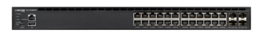 Lancom Xs-4530Yup - Switch - Stackable, Multi-Gigabit, For Medium, Data Intensive Infrastructures - L3 - Styrt - 12 X 100/1000/2.5G (Poe++) + 12 X 1000/2.5G/5G/10Gbase-T (Poe++) + 4 X 25 Gigabit Sfp28 + 2 X 100 Gigabit Qsfp28 (Uplink/Stacking) - Fro Lancom Xs-4530Yup - Switch - Stackable, Multi-Gigabit, For Medium, Data Intensive Infrastructures - L3 - Styrt - 12 X 100/1000/2.5G (Poe++) + 12 X 1000/2.5G/5G/10Gbase-T (Poe++) + 4 X 25 Gigabit Sfp28 + 2 X 100 Gigabit Qsfp28 (Uplink/Stacking) - Fro