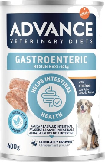 Affinity Advance Veterinary Diets Våtfôr Veterinary Diets Gastroenteric Medium Maxi Sparepakke 6 X 400 G