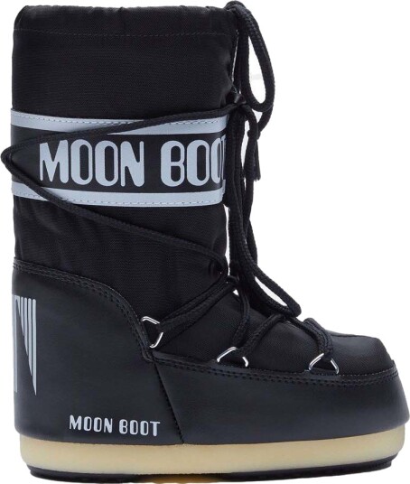Moon Boot Kids" Icon Nylon Black 23/26
