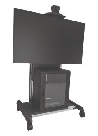 Chief Fusion Video Conferencing Mobile Cart - For Displays 55-70" - Black vogn - for videokonferansesystem - svart