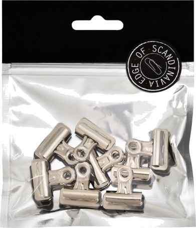 Edge Edge Of Scandinavia Bulldogklemme 25Mm 8Stk Sølv 6 Stk.