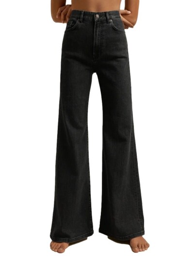 Jeanerica Fuji Jeans Used Black Jeans Vasket Sort female 28/34 Jeanerica Fuji Jeans Used Black Jeans Vasket Sort female 28/34
